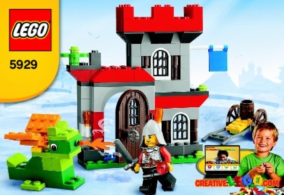 Building Instructions - LEGO - 5929 - LEGO® Castle Building Set: Page 1