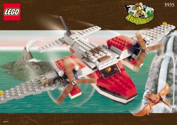 Building Instructions - LEGO - 5935 - Island Hopper: Page 1