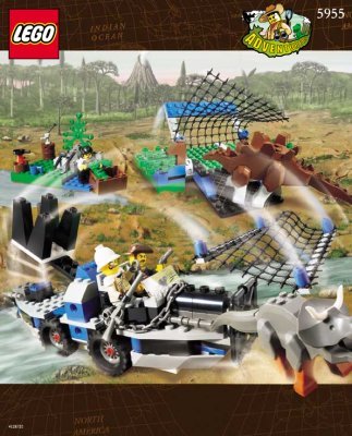 Building Instructions - LEGO - 5955 - All Terrain Trapper: Page 1