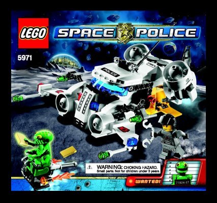 Building Instructions - LEGO - 5971 - Gold Heist: Page 1