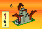 Building Instructions - LEGO - 6024 - HIDEOUT W. CATAPULT: Page 7