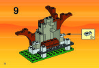 Building Instructions - LEGO - 6024 - HIDEOUT W. CATAPULT: Page 10