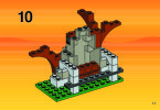 Building Instructions - LEGO - 6024 - HIDEOUT W. CATAPULT: Page 11