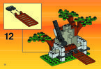 Building Instructions - LEGO - 6024 - HIDEOUT W. CATAPULT: Page 14