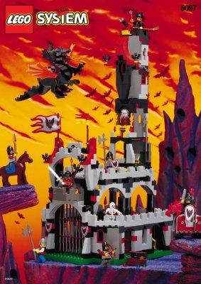 Building Instructions - LEGO - 6097 - BAT LORDS' CASTLE: Page 1