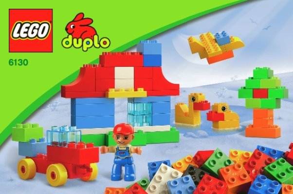 Building Instructions - LEGO - 6130 - LEGO® DUPLO® Build & Play: Page 1