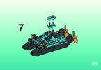 Building Instructions - LEGO - 6135 - SMALL SHARK SUBMARINE: Page 7