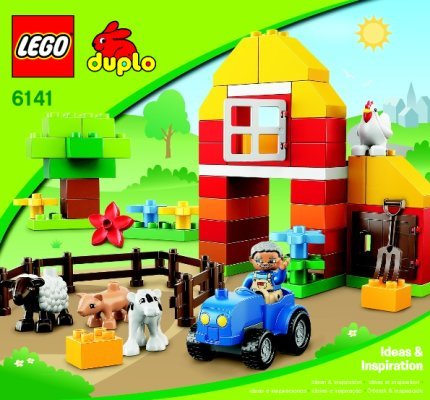 Building Instructions - LEGO - 6141 - My First Farm: Page 1