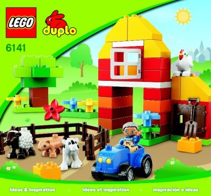 Building Instructions - LEGO - 6141 - My First Farm: Page 1