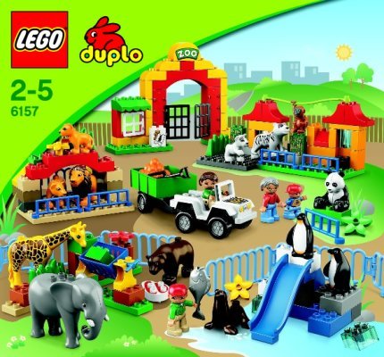 Building Instructions - LEGO - 6157 - Big Zoo: Page 1