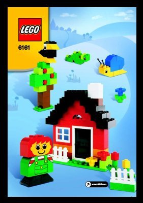 Building Instructions - LEGO - 6161 - My first LEGO® set: Page 1