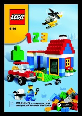 Building Instructions - LEGO - 6166 - Ultimate LEGO® building set: Page 1