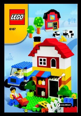 Building Instructions - LEGO - 6167 - LEGO® Deluxe Brick Box: Page 1