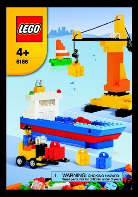 Building Instructions - LEGO - 6186 - Build Your Own LEGO® Harbor: Page 1