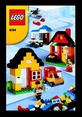 Building Instructions - LEGO - 6194 - My LEGO® Town: Page 1