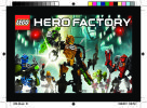 Building Instructions - LEGO - Hero Factory - 6200 - EVO: Page 25