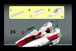 Building Instructions - LEGO - 6207 - A-wing fighter™: Page 28