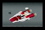 Building Instructions - LEGO - 6207 - A-wing fighter™: Page 19