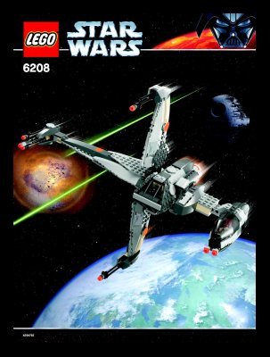 Building Instructions - LEGO - 6208 - B-wing fighter™: Page 1