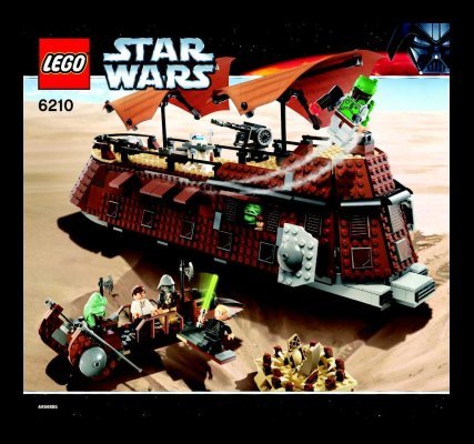 Building Instructions - LEGO - 6210 - Jabba's Sail Barge™: Page 1