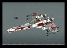 Building Instructions - LEGO - 6212 - X-wing Starfighter™: Page 45