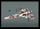 Building Instructions - LEGO - 6212 - X-wing Starfighter™: Page 45