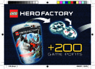 Building Instructions - LEGO - Hero Factory - 6216 - JAWBLADE: Page 2