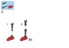 Building Instructions - LEGO - Hero Factory - 6216 - JAWBLADE: Page 3