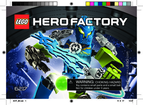 Building Instructions - LEGO - 6217 - SURGE: Page 1