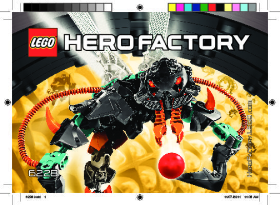 Building Instructions - LEGO - 6228 - THORNRAXX: Page 1