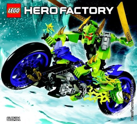 Building Instructions - LEGO - 6231 - SPEEDA DEMON: Page 1