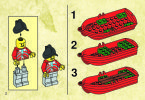 Building Instructions - LEGO - 6244 - SOLDIERS' (CRANE) TOWER: Page 2