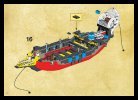 Building Instructions - LEGO - 6290 - Pirate Battle Ship: Page 17