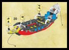 Building Instructions - LEGO - 6290 - Pirate Battle Ship: Page 21