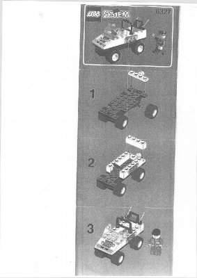 Building Instructions - LEGO - 6327 - Team Turbo: Page 1