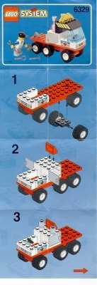 Building Instructions - LEGO - 6329 - Truck Stop: Page 1