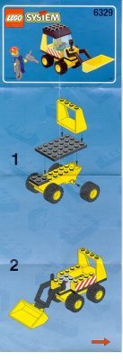 Building Instructions - LEGO - 6329 - Truck Stop: Page 1