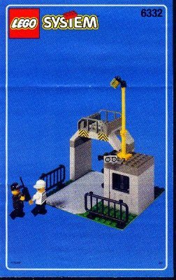 Building Instructions - LEGO - 6332 - Police Headquarters: Page 1