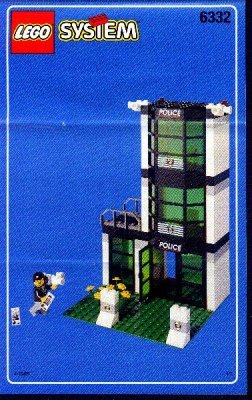 Building Instructions - LEGO - 6332 - Police Headquarters: Page 1