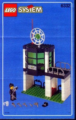 Building Instructions - LEGO - 6332 - Police Headquarters: Page 1