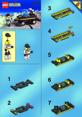 Building Instructions - LEGO - 6431 - Res-Q Response 1: Page 1