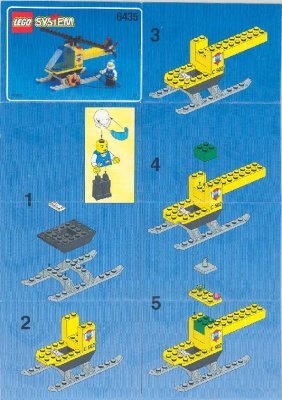 Building Instructions - LEGO - 6435 - COAST GUARD: Page 1