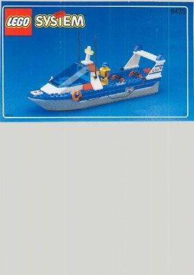 Building Instructions - LEGO - 6435 - COAST GUARD: Page 1