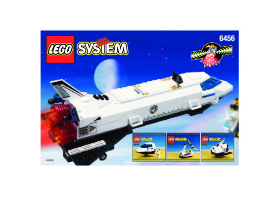 Building Instructions - LEGO - 6456 - Space Port Shuttle Launch: Page 1