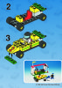 Building Instructions - LEGO - 6467 - Pit Stop: Page 4