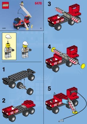 Building Instructions - LEGO - 6478 - Fire Station: Page 1