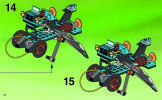 Building Instructions - LEGO - 6495 - TC - BATPLANE: Page 10