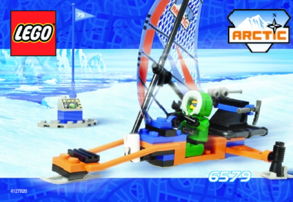 Building Instructions - LEGO - 6579 - Ice Surfer: Page 1