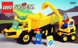 Building Instructions - LEGO - 6581 - DUMPER AND MINI DIGGER: Page 1