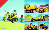 Building Instructions - LEGO - 6581 - DUMPER AND MINI DIGGER: Page 12